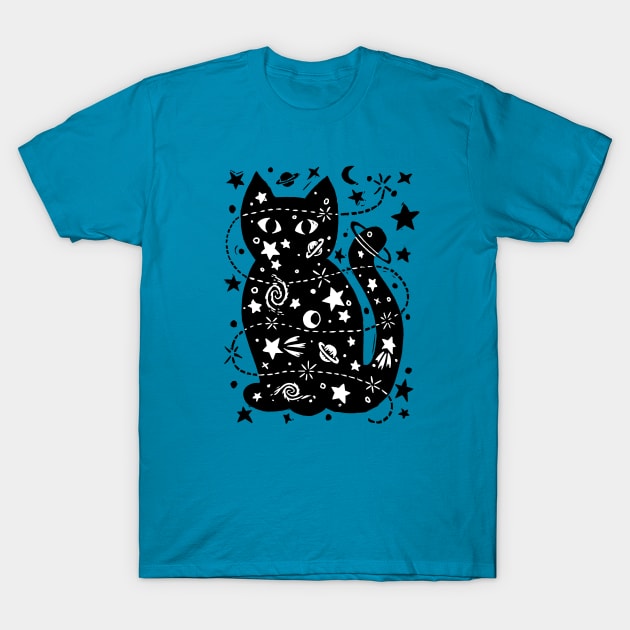 Félicette the Space Cat T-Shirt by Woah there Pickle